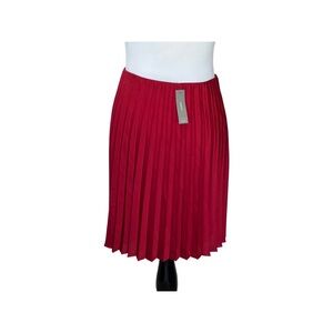 J Crew Pleated Pull-on Mini Skirt Sz XL NWT
